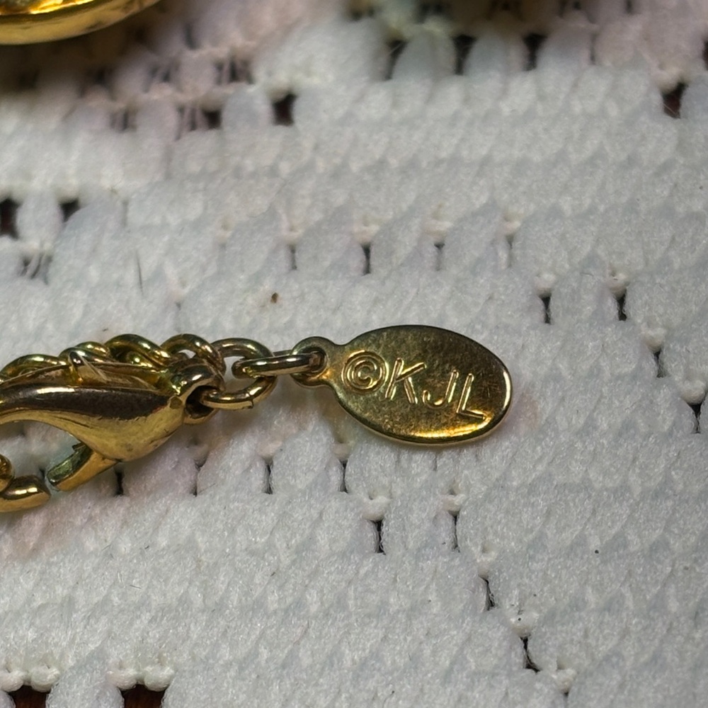 Kenneth Jay Lane (Kjl) World Peace Globe Necklace… - image 7